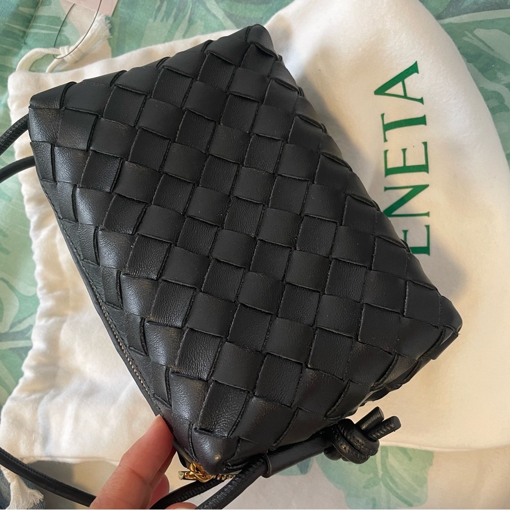 Cross mini black bag New with tag never used Bottega Veneta Original with bags